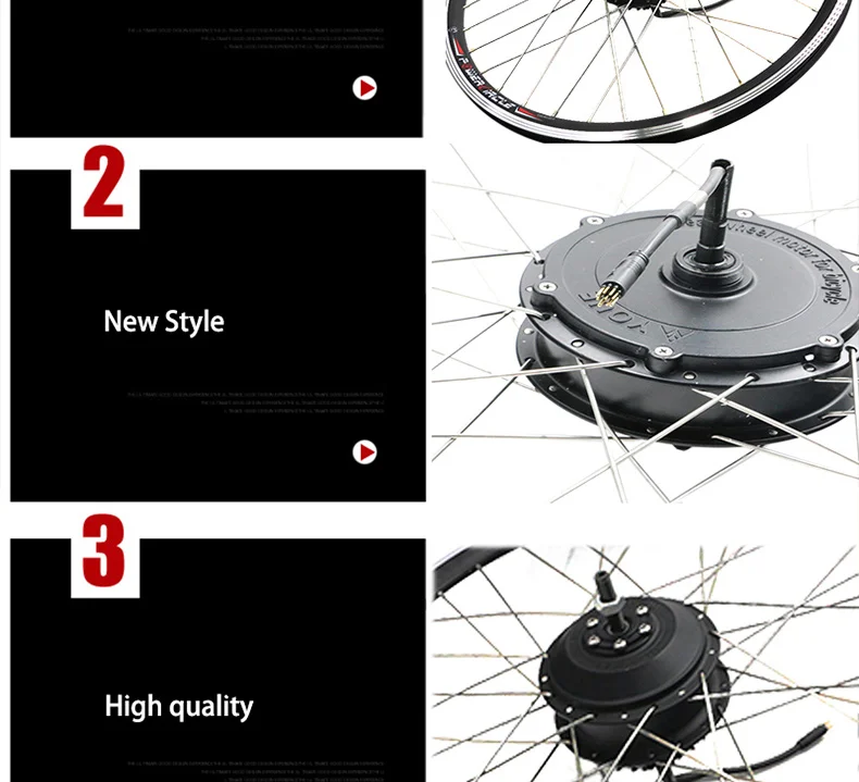 48 в 500 Вт ebike kit Bafang 8FUN передняя, Задняя Ступица моторное колесо для велосипеда комплект для переоборудования электрического велосипеда моторное колесо бесщеточный механизм