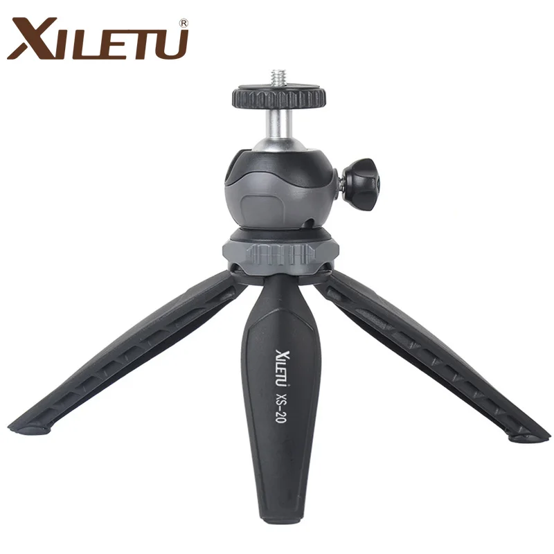 XILETU XS-20 Mini Desktop Compact Tripod Tabletop with Detachable Ball head for Camera Mirrorless Smart phone | Электроника