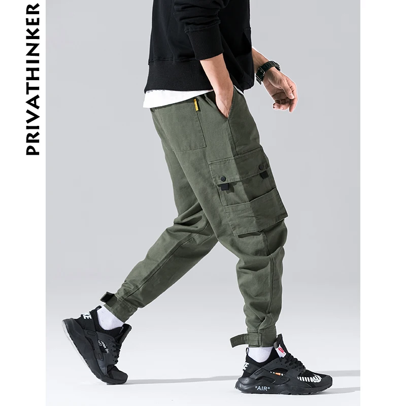 Privathinker для мужчин толстые камуфляжные джоггеры брюки девочек 2018 s хип хоп карман