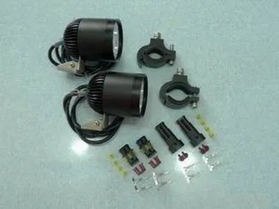 LDDCZENGHUITEC пара 4 * U2 светодиодный чип 30 Вт 3000 люмен Водонепроницаемый мото rcycle