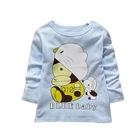 Футболка для маленьких девочек 9-24 месяцев, футболка для девочек, детские футболки, детская брендовая блузка для девочек, детская одежда, куртки, топы с длинными рукавами и круглым вырезом