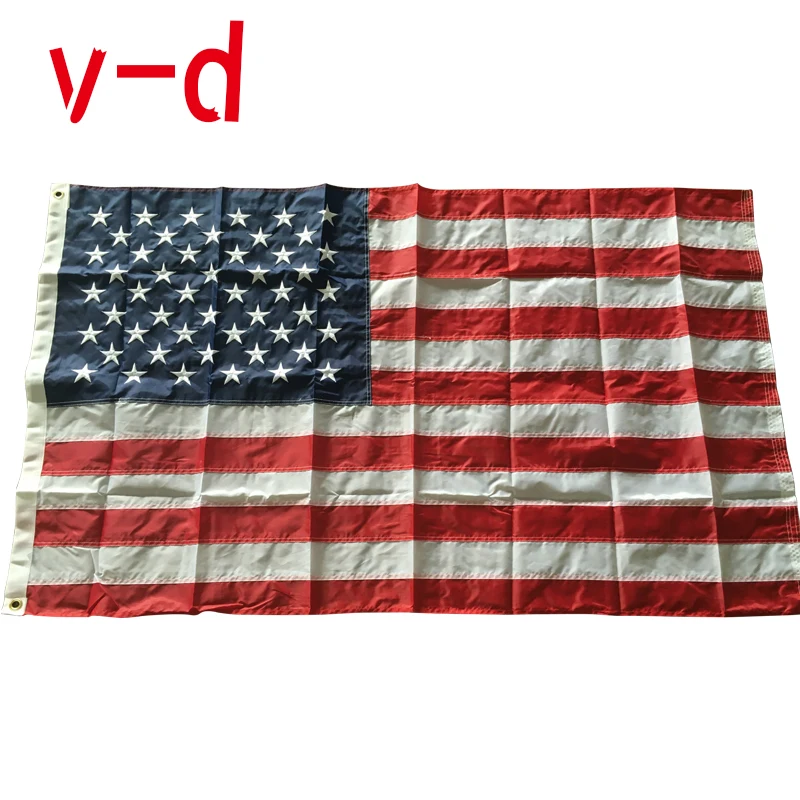 Epacket Бесплатная доставка xvggdg 90x150 см Американский флаг вышитый американский