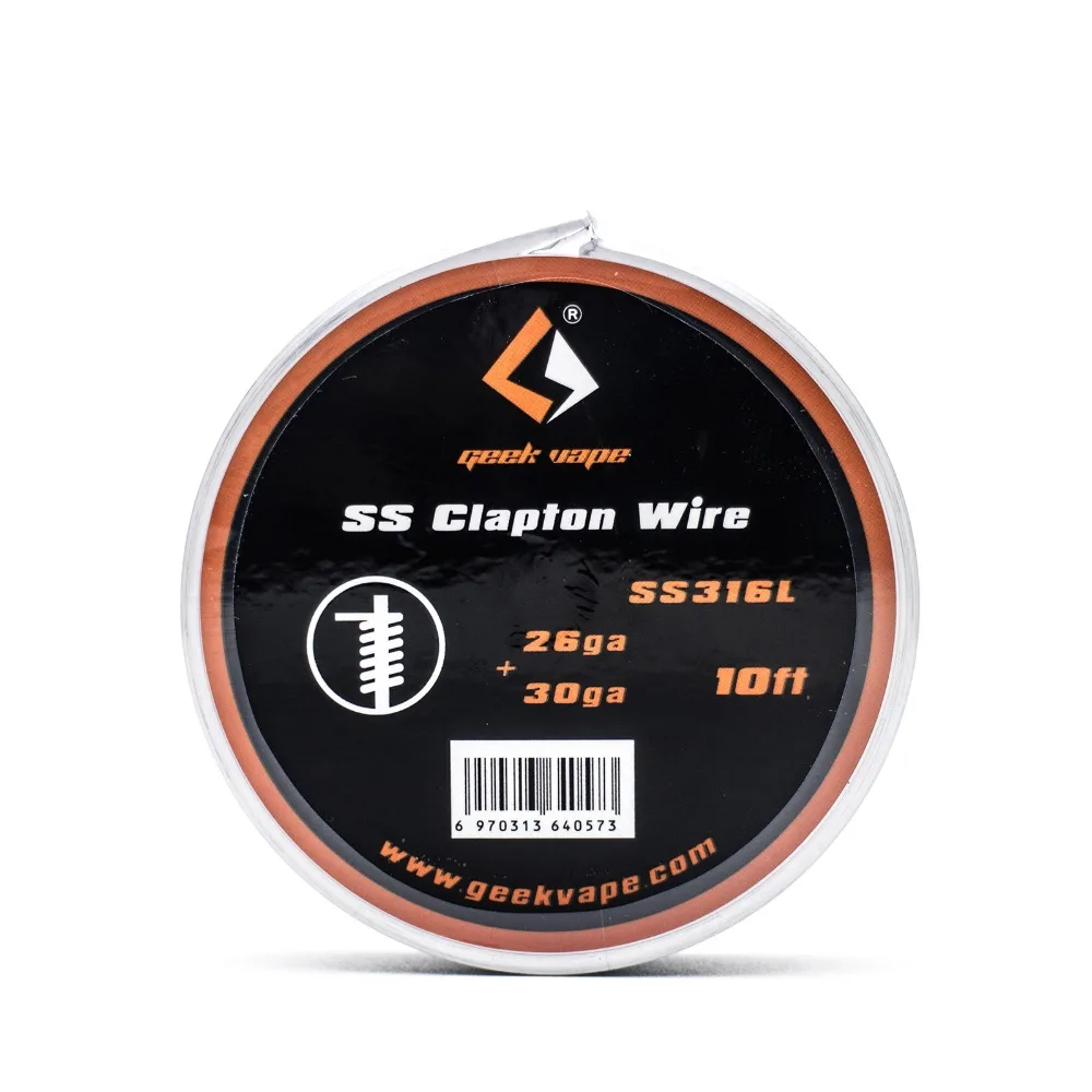 Оригинальный 5 м GeekVape Clapton KA1 лента катушка провода для ремонтопригодных RTA RDA RDTA