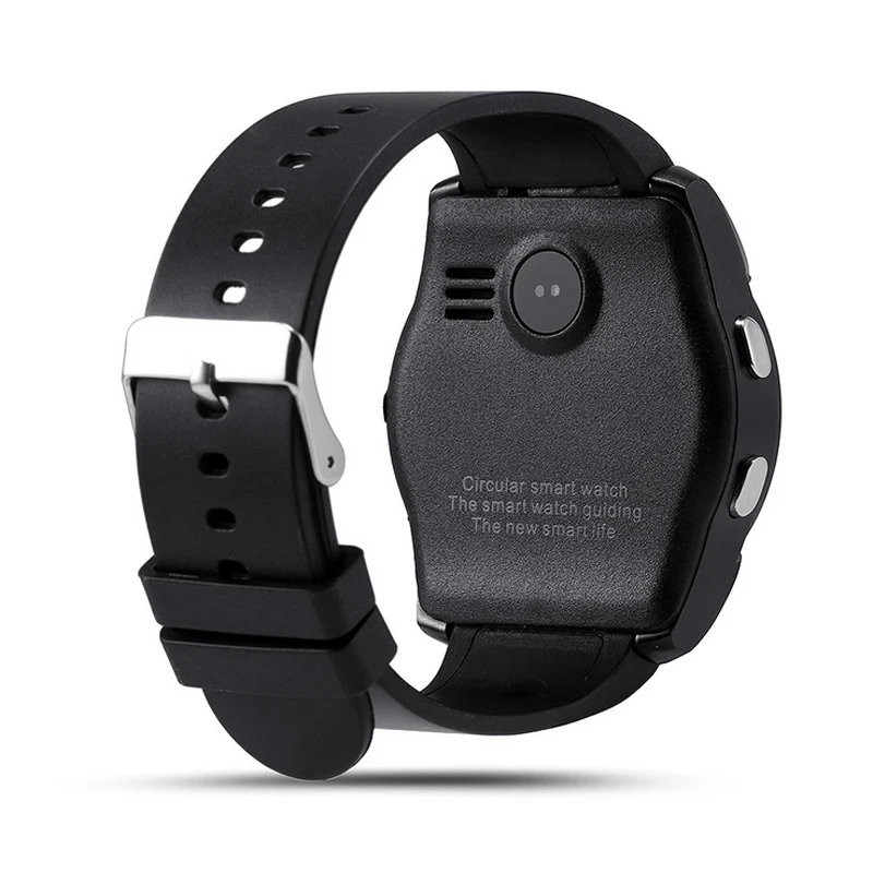 V8 Bluetooth Smart часы 1 22 ''круглый Экран Поддержка SIM/карты памяти Камера SmartWatch для