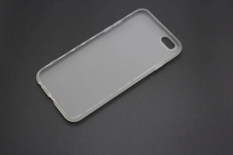 Полупрозрачный матовый чехол для iPhone 5 5S SE 6 7 8 Прозрачный S плюс силиконовый Coque