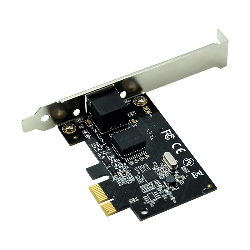 Новинка! 1000 Мбит/с Gigabit Ethernet PCI Express E сетевая карта 10/100/1000 м RJ 45 RJ45 LAN адаптер