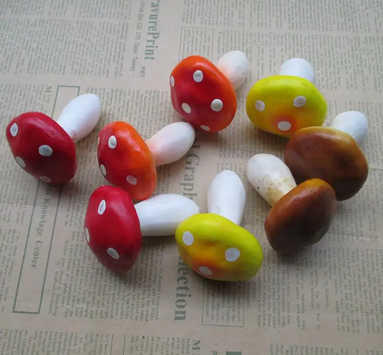 20 шт./пакет очень большой шарик из полиэтилена и пены грибные цветы для