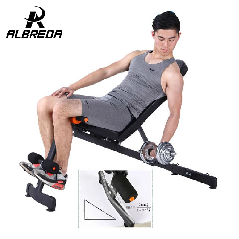 Albreda Горячая Скамейке Сидеть тренажеры для дома пресса корсет скамья женщины AB