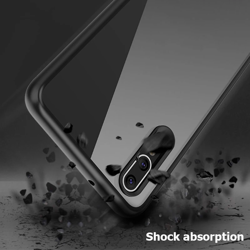 AmzBoon Luxury HD Clear TPU Back Glass Protector Cover Shell For Apple iPhone X Phone Shock-proof Bag Silicone Case for iPhone78 | Мобильные