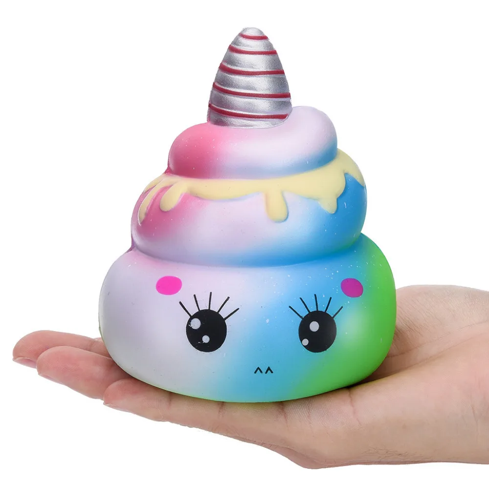 Мягкие игрушки Kawaii Poo Slow Rising Squishy игрушка для снятия стресса Забавная детская