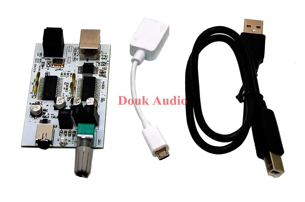 Douk Audio CM108 усилитель для наушников TDA1305T IIS USB DAC аудио декодер плата