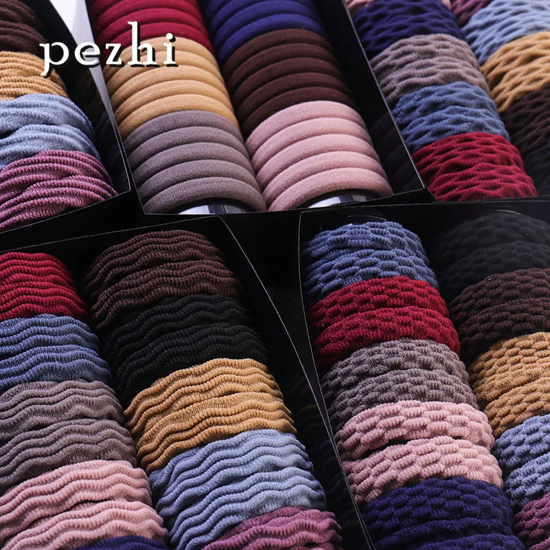 Эластичная жаккардовая повязка на голову для девушек 7 шт.|Аксессуары волос