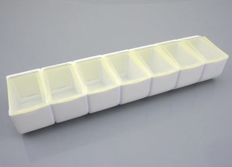 Мини Портативный 7 сетка съемная пластиковая одну неделю небольшой комплект