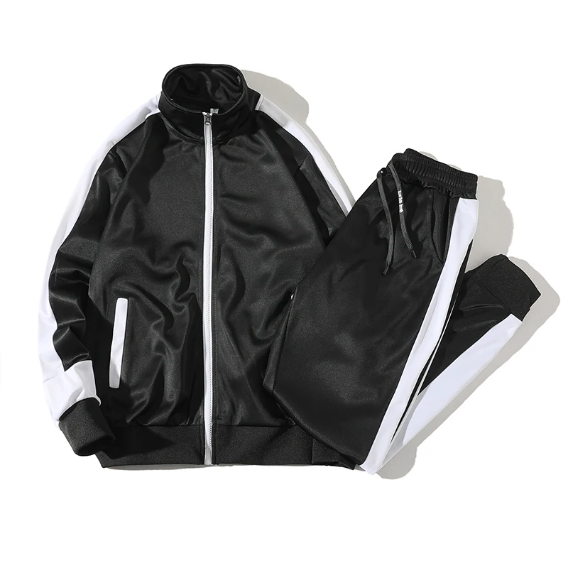 Новинка 2018 весенне осенний мужской спортивный костюм толстовка + штаны комплект