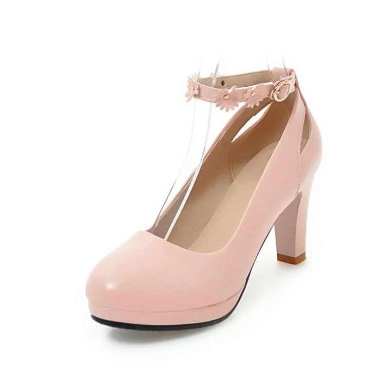 Женские свадебные туфли PXELENA на тонком высоком каблуке с цветочным принтом и