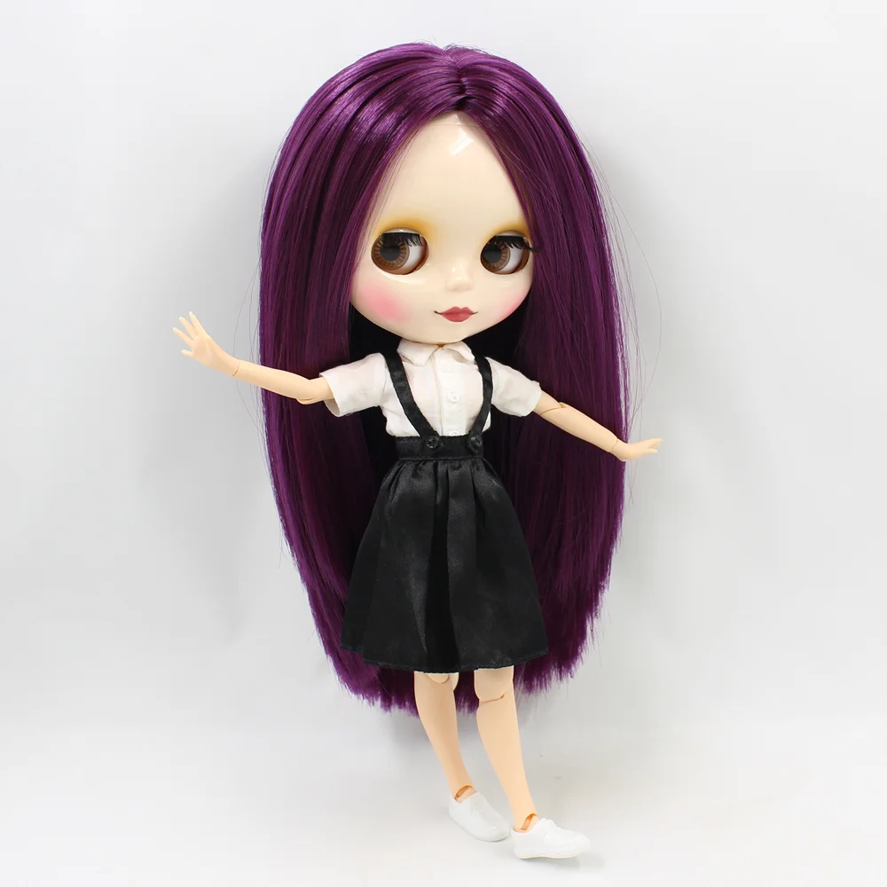 Blyth кукольные 1/6 шарнирное тело телесного цвета ледяной Глубокий фиолетовый