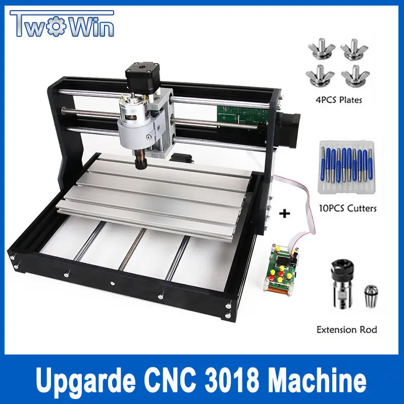 CNC 3018 с ER11 цанговый DIY мини ЧПУ гравировальный станок лазерная гравировка PCB ПВХ фрезерный станок деревянный маршрутизатор лучшие передовые инструменты