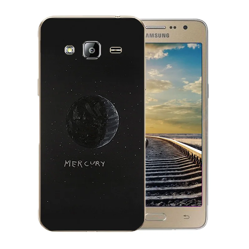 5.0 inch For Samsung Galaxy J2 Prime Silicone Soft Space Moon Pattern Cover for SM-G532F G532 Luxury Phone Case |