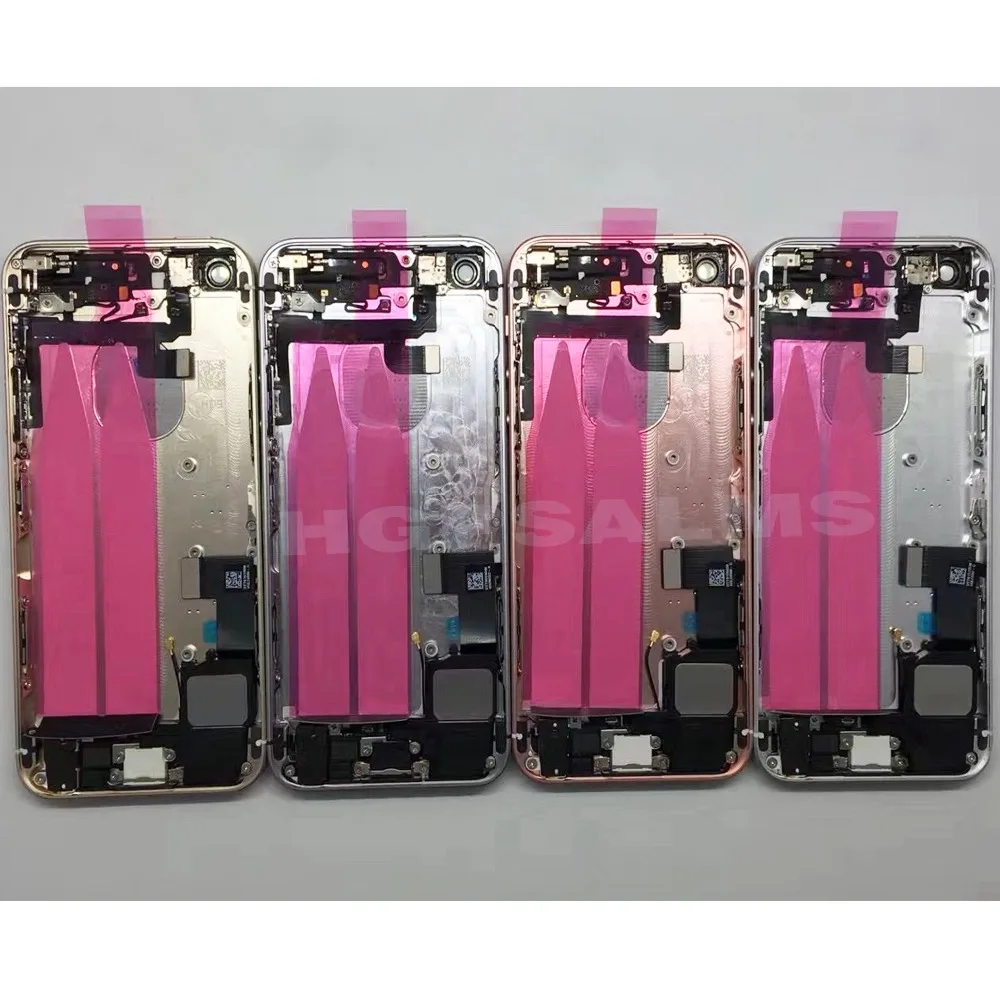 Новый полный корпус для iPhone SE средняя рамка Шасси задняя крышка батарейного