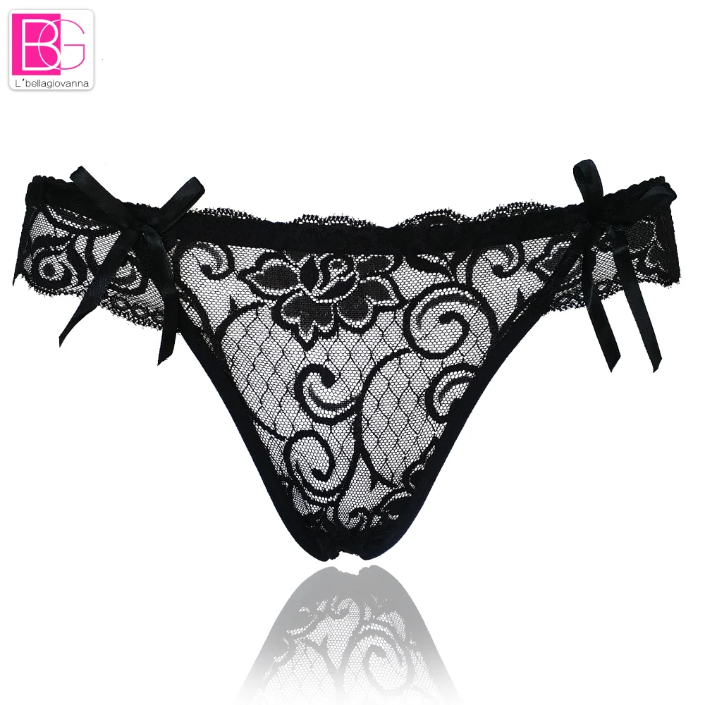 

5pcs/lot Underwear Women Transparent lace T Panties Brand Sexy G-strings Intimates Calcinha Bragas Mujer Pink Lingerie 6031P5