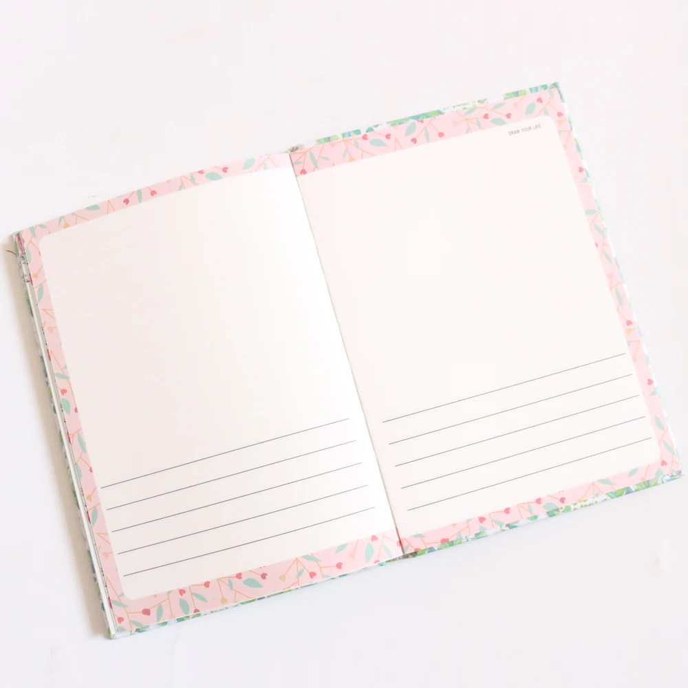 Domikee дневник с милыми цветами из мультфильма школьные и студенческие блокноты