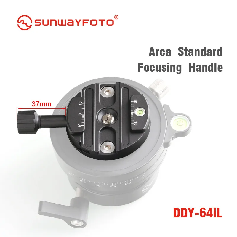 SUNWAYFOTO DDY-64iL головка штатива быстросъемный дисковый зажим для DSLR Tripode