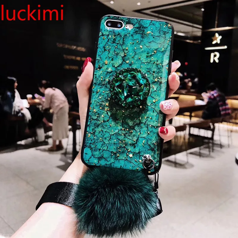 For xiaomi 8 5x 6x mix2s note3 8lite 8se Gold Bling Marble Case |
