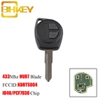 BHKEY KBRTS004 для пульта дистанционного управления Suzuki Key ID46 чип-ключ для автомобиля HU87 Blade для Suzuki Swift SX4 ALTO Vitara Ignis JIMNY Splash 433 МГц