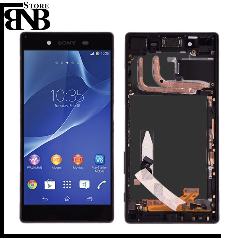ЖК дисплей для Sony Xperia Z5 E6633 E6683 дигитайзер сенсорного экрана в сборе с рамкой