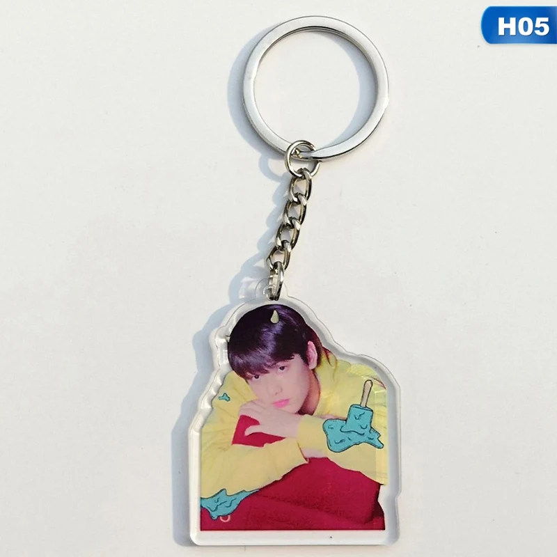 Корейский Kpop TXT TOMORROW X tomorning альбом The Dream Chapter STAR пластиковый персонализированный брелок для ключей брелок подвеска брелок