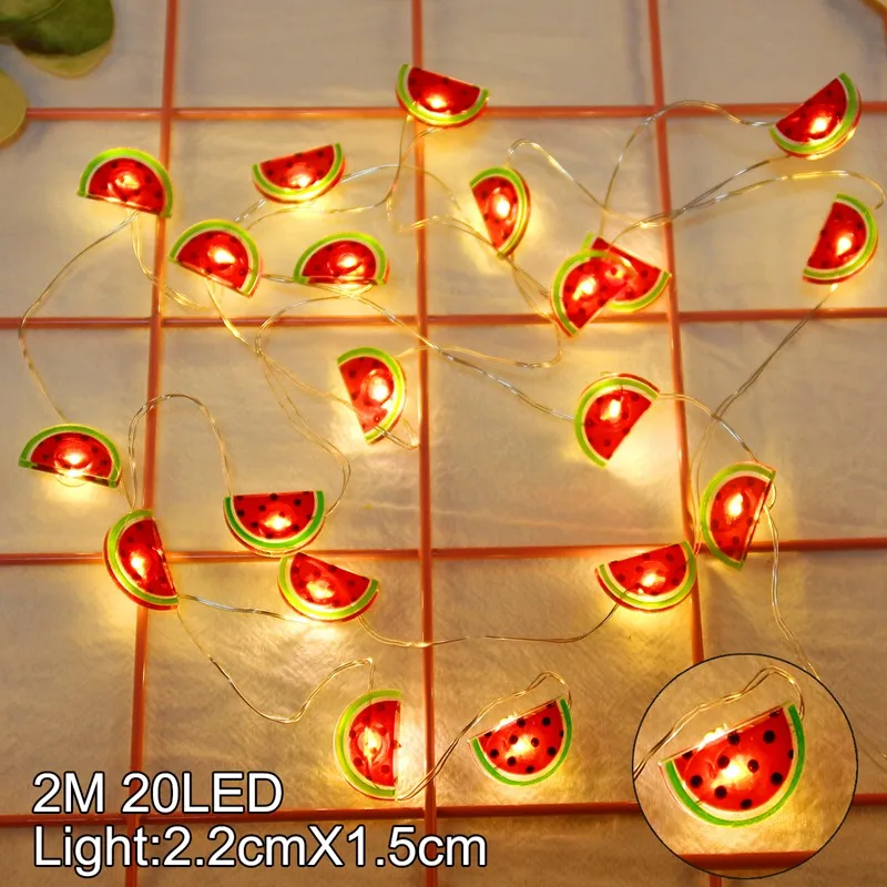 String light 7 1,5 м 10 Светодиодная лампа для воды и масла, винтажная гирлянда, Сказочная гирлянда для свадьбы, сада, подвесная гирлянда, новинка, праздничный декор, питание от батареи - Цвет: String light 7