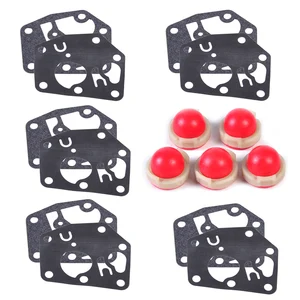 LETAOSK 5 x сжимной насос + диафрагма прокладкой Подходит для Briggs  Stratton 694394 494408 795083 495770 аксессуары