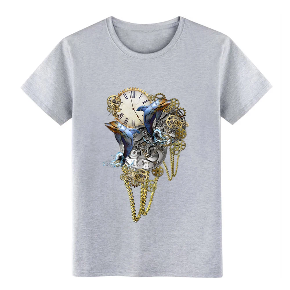 Стимпанк искусство время мир скульптура Бейсбольная Футболка Дизайн 100% хлопок