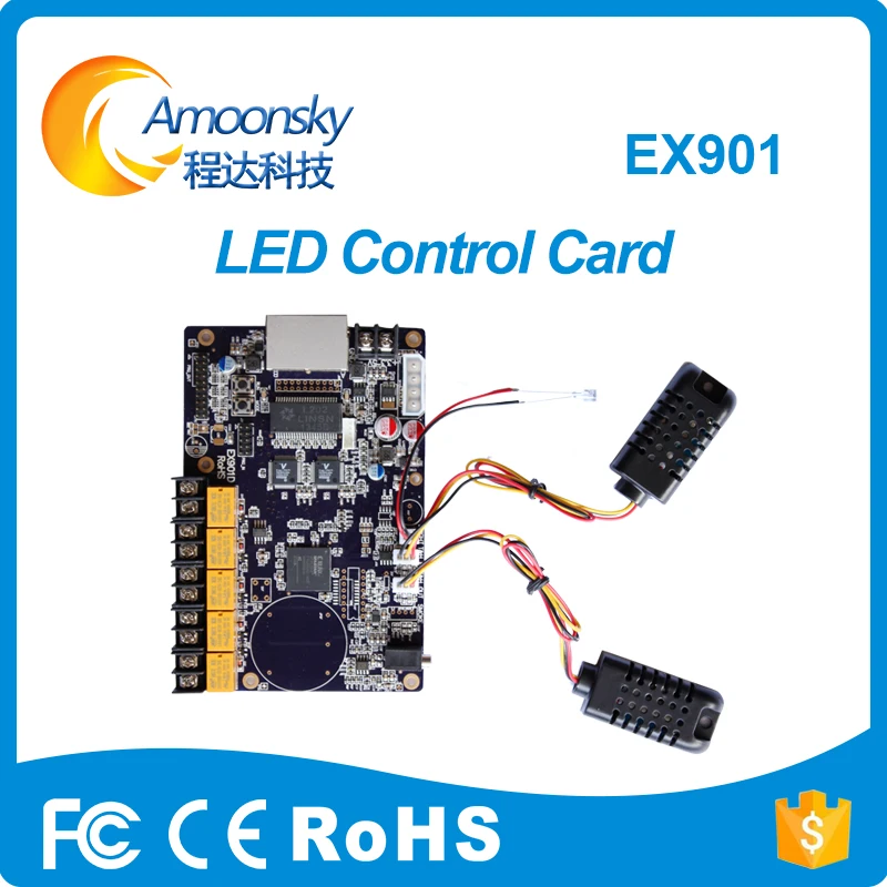 

P2.5 P3 full color screen led multi function led control card linsn ex901 ex901d