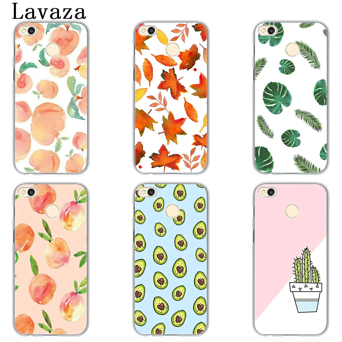 Твердый чехол для телефона Lavaza Tropical Leaves peach flower Xiaomi Redmi K20 8A 7A 6A Note 8 8T 7 5 6 Pro 4