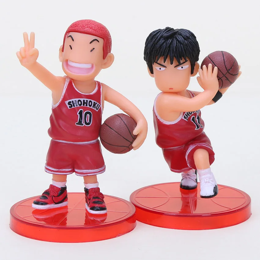 15 шт./лот фигурки Slam Dunk японское аниме ПВХ экшн Фигурки игрушки коллекционные