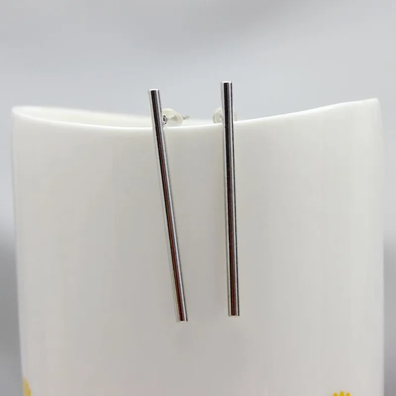 Модные новые стильные простые серьги в стиле панк золотого цвета | Украшения и