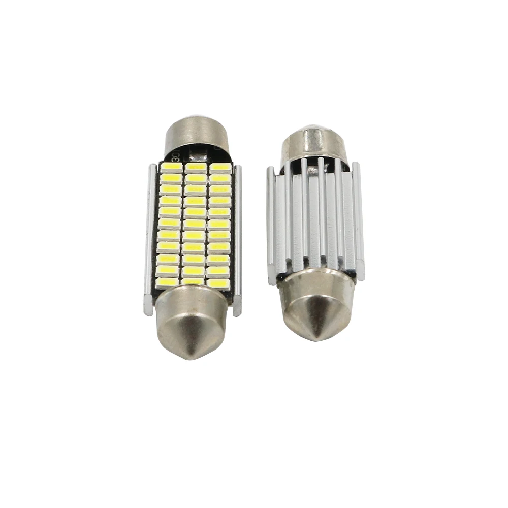 YSY 50X CANBUS Festoon Dome C5W 3014 ошибок авто светодиодный светильник чистый белый Чтение