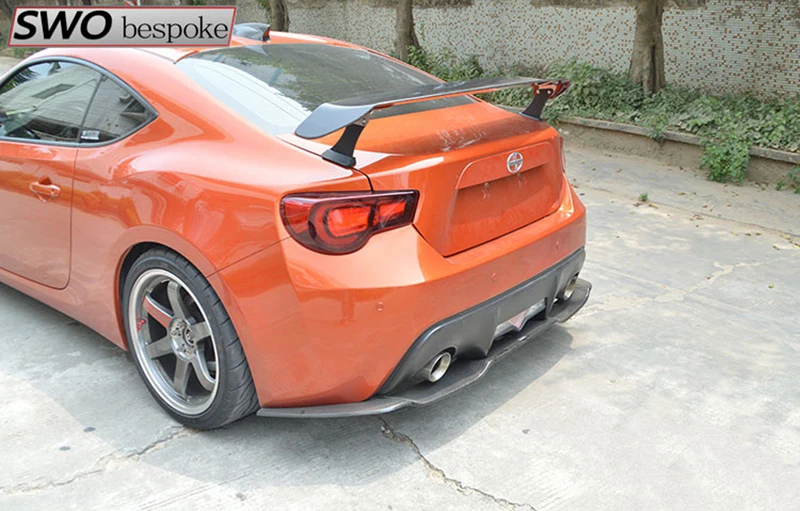 Автомобильный Стайлинг задний спойлер из углеродного волокна багажник крыльев