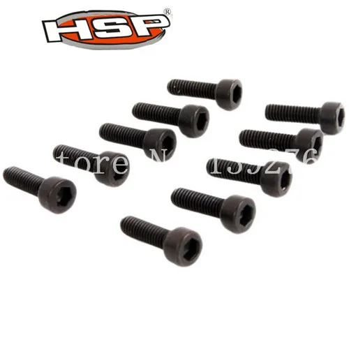 1 комплект 10 шт. HSP 02093 M3 * колпачок головкой винт для RC 1/10 4WD автомобиль багги
