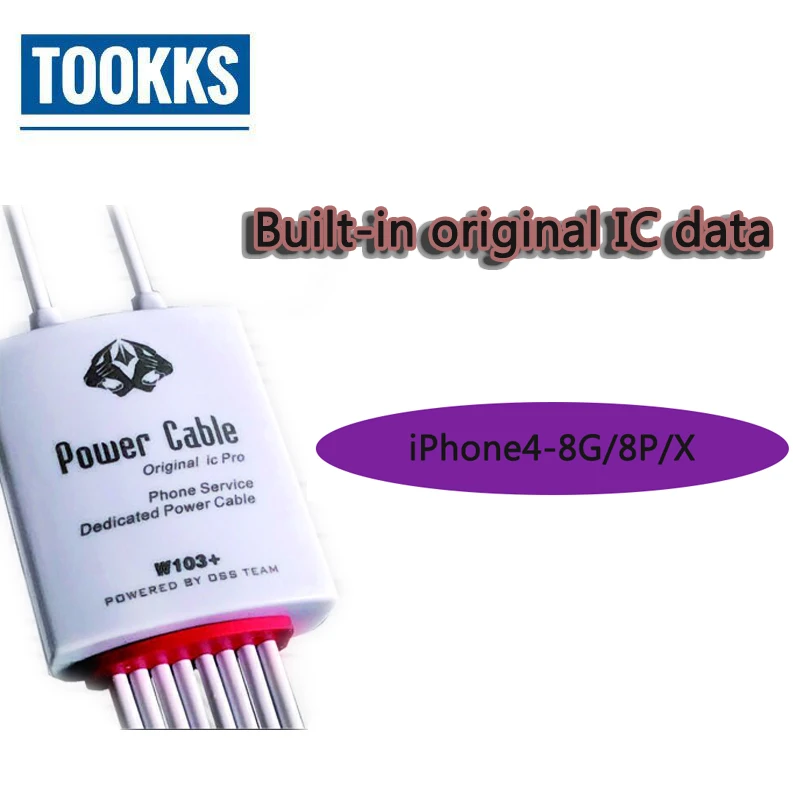 Все в одном Тестовый Кабель источника питания для iPhone логическая плата зарядный