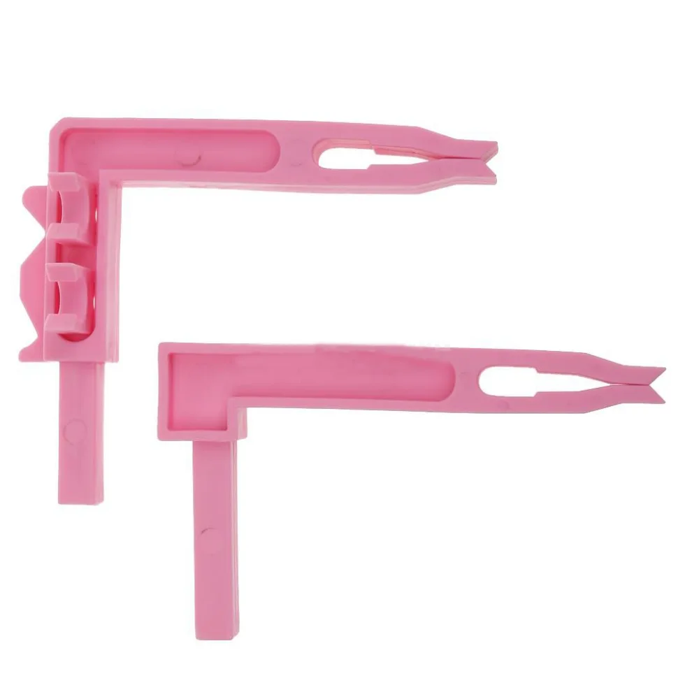 New Portable Set 9 Golf Iron Club Shafts Protection Holder Organizer Practice Tool Pink |