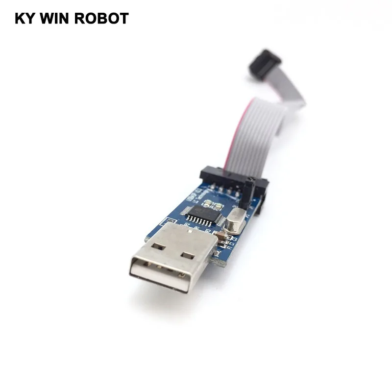 Программатор USB ISP ASP ATMEGA8 ATMEGA128 с поддержкой Win7 64K 1 шт.|avr programmer|usb ispisp programmer |