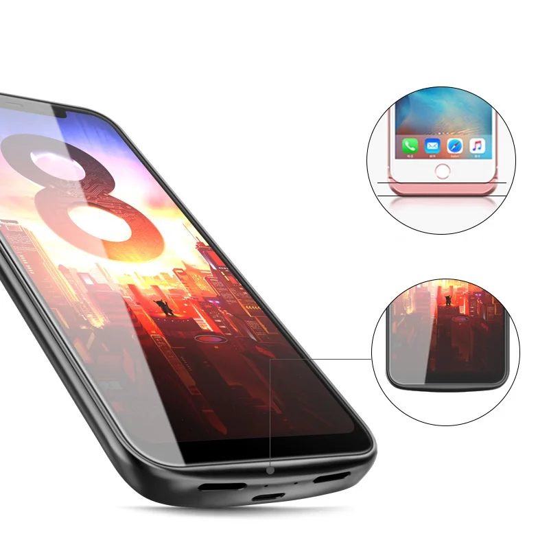 Чехол для внешнего аккумулятора 4700 мАч Xiaomi 8 Mi SE|Чехлы с аккумулятором| |