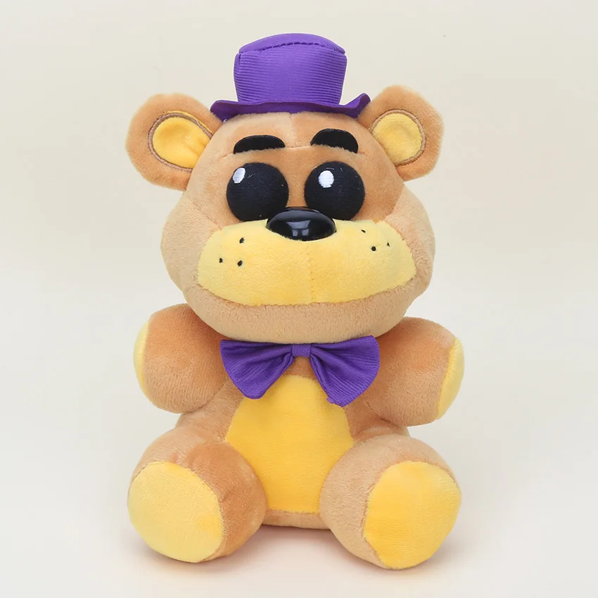 25cm nightmare bear 15 см 25 см five nights at freddy's 4 FNAF мягкие игрушки медведь Фредди Fazbear плюшевые игрушки кукла пять ночей у Фредди плюшевый Кукла - Цвет: 25cm nightmare bear