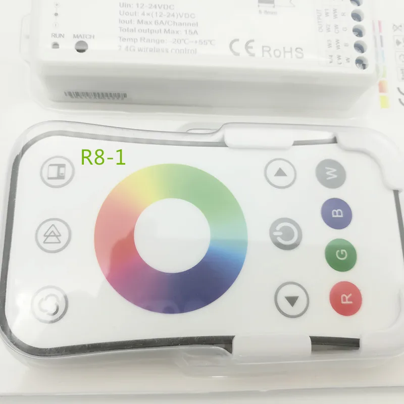 Умная Светодиодная лента 15 комплектов 4 канала RGBW/RGB/CCT/с регулируемой яркостью 12 А
