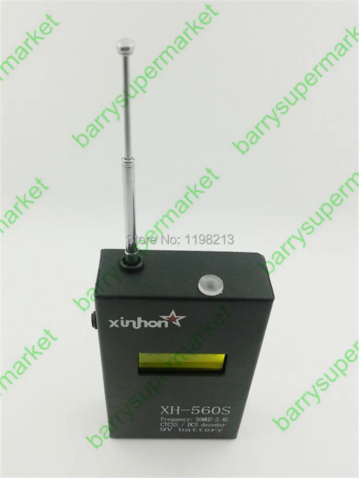 Новый металлический чехол иди и болтай Walkie Talkie “иди XH 560S частотомер с CTCSS/DCS