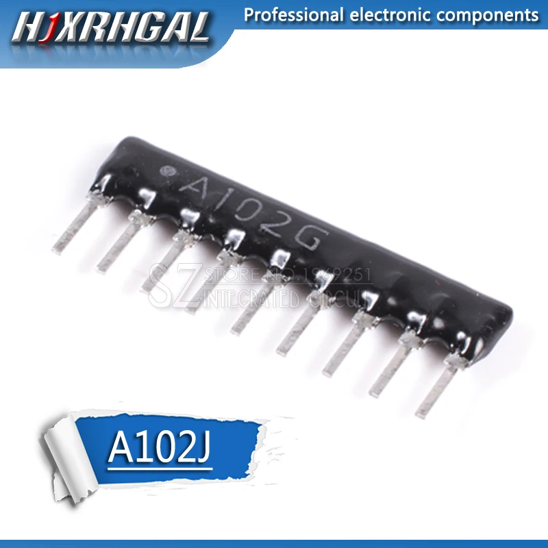 10 шт., электронная сигарета 9pin 1K A102 102 Ом 9A102J 9A102G 9A102 A102J A102G