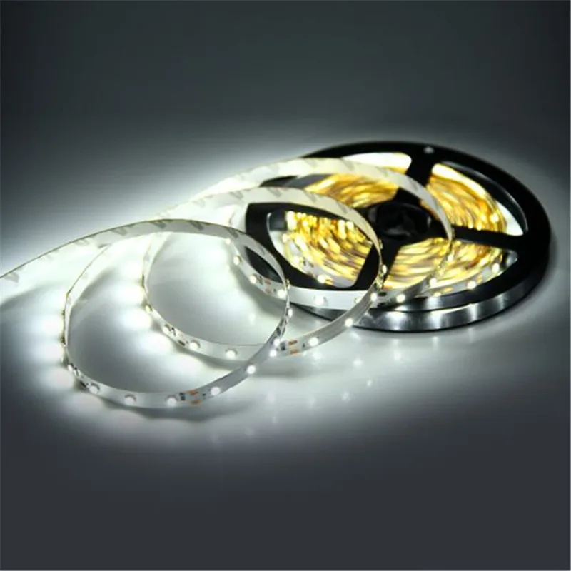 Светодиодная лента 2835 SMD 12 В 5 м 300 светодиодный гибкая светящийся белый теплый