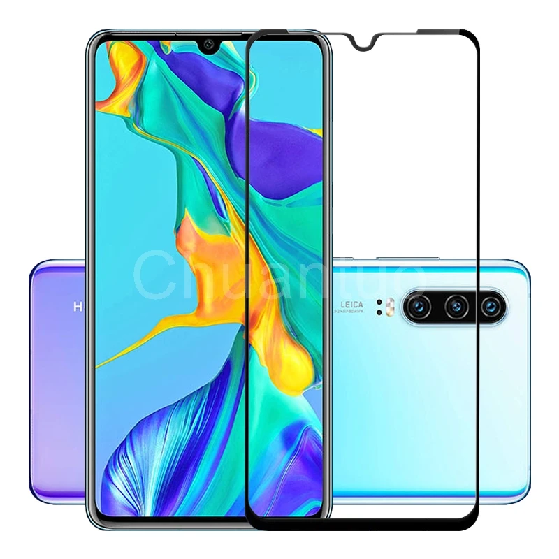 Полная защита экрана для Huawei P30 Lite Защита от царапин защитная пленка Закаленное